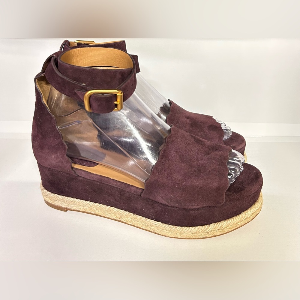Chloe Platform Lauren Espadrille sandals - Picture 5 of 8